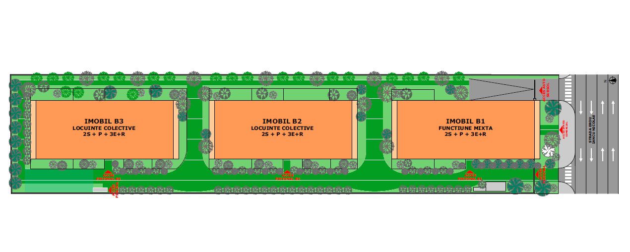 plan Grand Park Pipera Residence